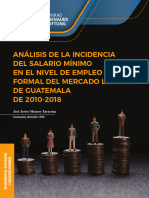 Analisis de La Incidencia Del Salario Minimo