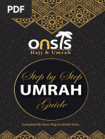 Umrah Booklet Single Side