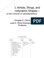 Chapter 5, Airfoils, Wings, and Other Aerodynamic Shapes - : A Mini Course On Aerodynamics