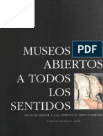 Museos Abiertos A Todos Los Sentidos