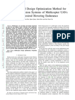 An Analytical Design-Optimization Method For Electric Propulsion Systems of Multicopter UAVs With Desired Hovering Endurance