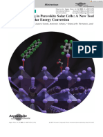 Halogen Bonding in Perovskite Solar Cells A New Tool For Improving Solar Energy