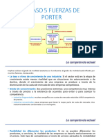 5 FUERZAS DE PORTER - Repaso TTTT Turismo