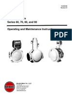 Birotor Meters Series 60, 70, 80, and 90 Operating and Maintenance Instructions