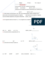 Evaluación Fisica I - 2do C