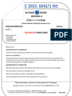 2023 Ms p1 Pure Mathematics Zimsec MR Share & Tuks