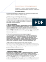 Pautas para El Descuento Del Impuesto A La Renta de Quinta Categoría