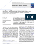 Development of Forging Process Design To Close Internal Voids