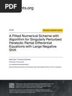 A Fitted Numerical Scheme With Algorithm For Singularly Perturbed Parabolic Partial Differential Equations With Large Negative Shift