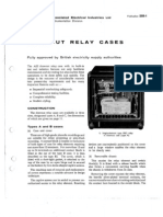 AEI 2205-1 Drawout Relay Cases