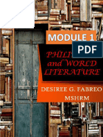 PDF MODULE 1 Intro and History of Literature