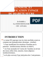 Diagnostic Et Classification Typage Du Diabete Sucre