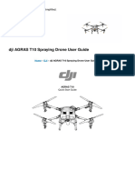 Agras t10 Spraying Drone Manual