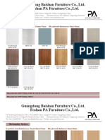 2023 PA color book for panel & counter top（台面散单可用）