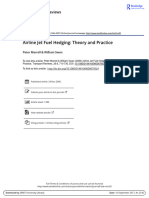 Airline Jet Fuel Hedging Theory and Practice