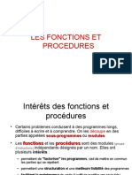 Les Fonctions Et Procedures