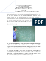 Linear and Volumetric Deformation Perspectives From Mass Conservation