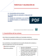 Tema 6. Valoración de Acciones