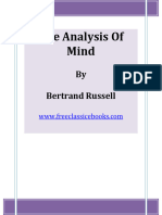 The Analysis of Mind