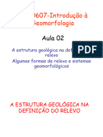 FLG 0607 Introdução À Geomorfologia Aula 02