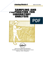 Sampling of Soil