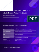 Morph Presentation For Business Plan Theme by Slidesgo