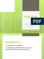 Unidad III Exodoncia