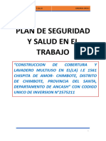 Plan de Seguridad y Salud Jardin