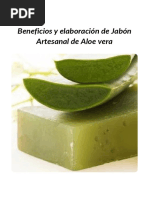 Beneficios y Elaboracion de Jabón Artesanal de Aloe Vera