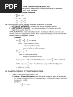 Differential Equation