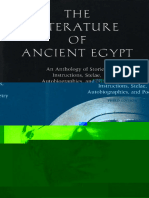 The Literature of Ancient Egypt