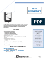 Ground Directional Overcurrent Relay