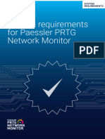 Requisitos de Sistema PRTG