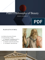 Platos Philosophy of Beauty