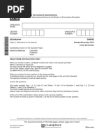 Cambridge International General Certificate of Secondary Education