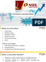 Presentation On Introduction To Securities Markets For Students