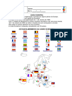 TEORIA Ficha de Estudo A Uniao Europeia