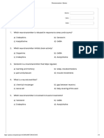 Neurotransmitters - Quizizz