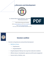 Introduction To Drug Discovery and Development