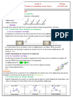 Cours Travail Et Puissance