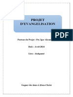 Projet Évangélisation Igor