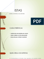 Sofistas: Mestres Da Retórica E Da Oratória