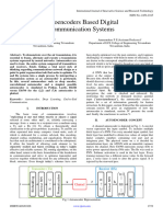 Autoencoders Based Digital Communication Systems