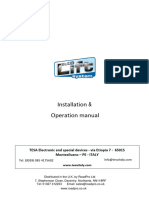 TESA AutoLift Installation & Operation Manual