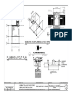 Isometric View Plumbing Layout Plan