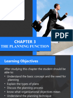 The Planning Function