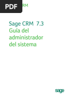 Sage CRM 7.3 System Administrator Guide - ES