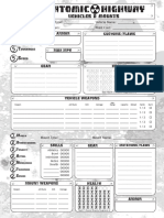 Atomic Highway Vehicle Mount Sheet