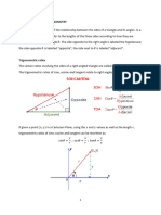 Topic 6-Introduction To Trigonometry