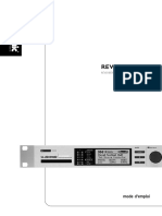 TC Electronic Reverb 4000 Manual French